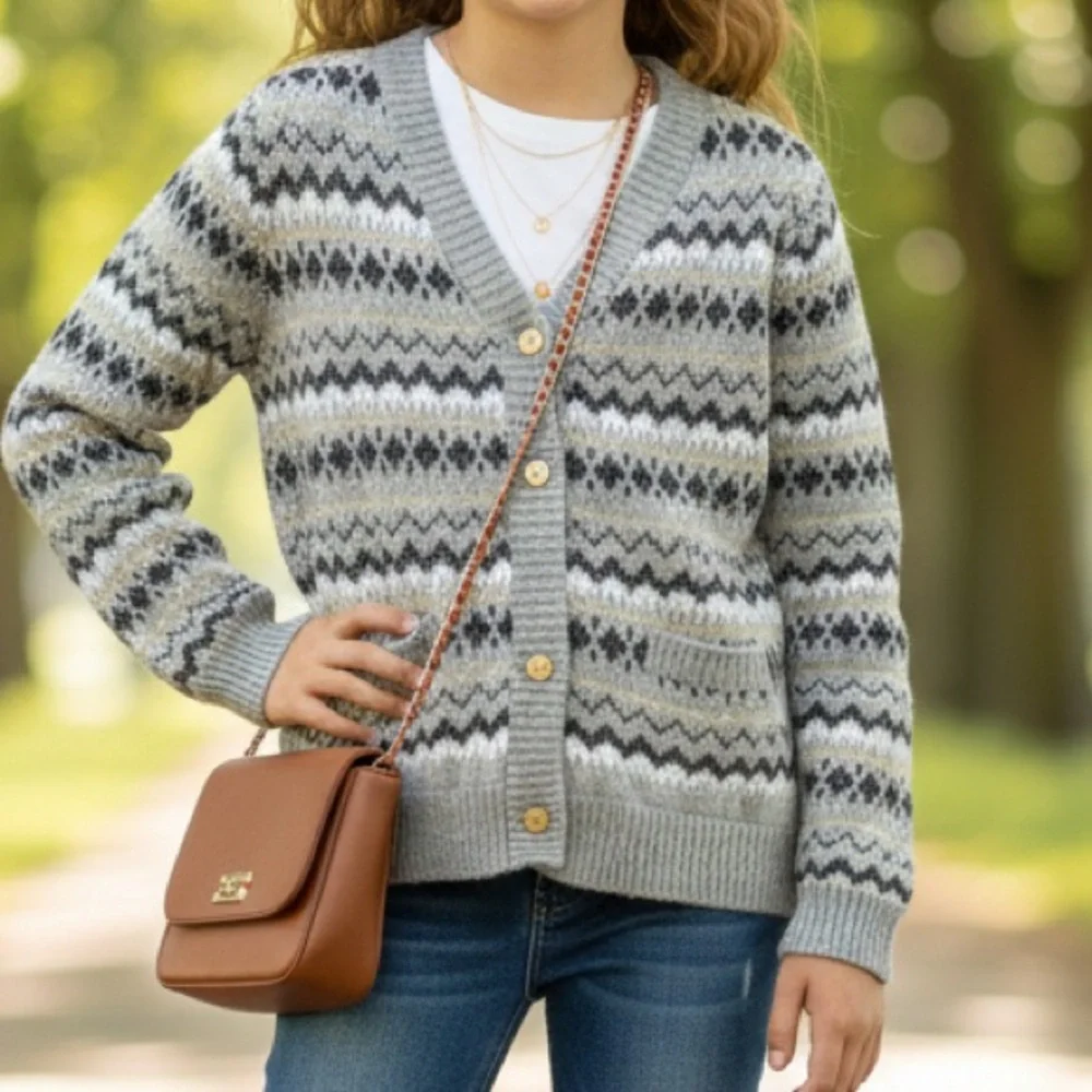 Girls Cat & Jack Soft Knit Sweater